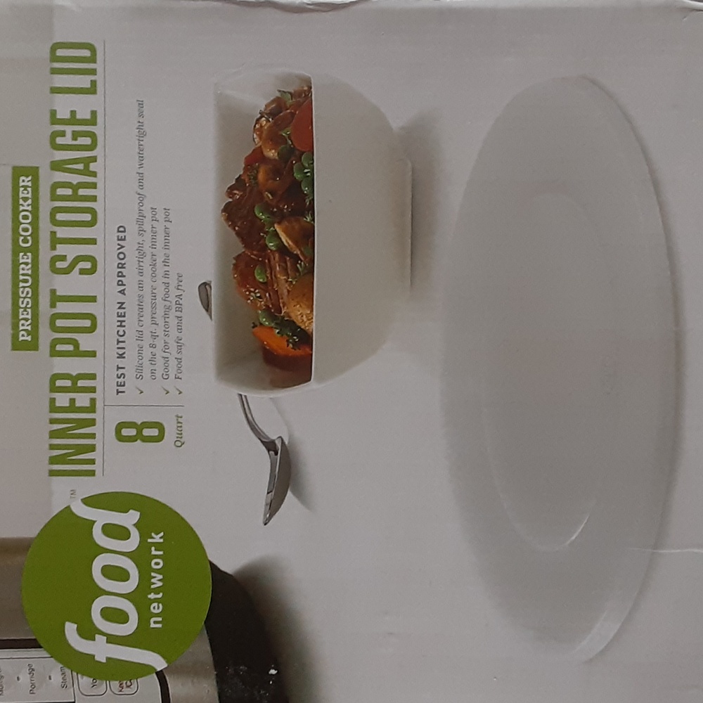 Food Network Pressure Cooker Accessory 8-qt. Silicone Lid
